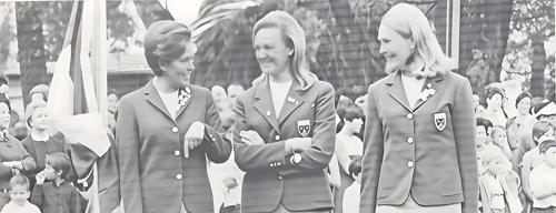 Mrs. Tommaso Goldschmid, Miss Marina Ragher, Mrs. Marion Tadini